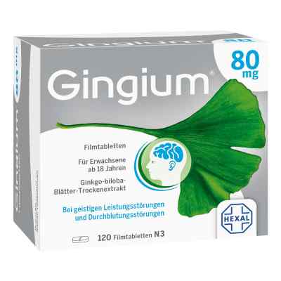 Gingium 80 mg tabletki powlekane 120 szt. od Hexal AG PZN 14171159