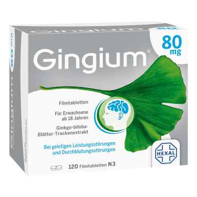 Gingium 80 mg tabletki powlekane 120 szt. od Hexal AG PZN 14171159
