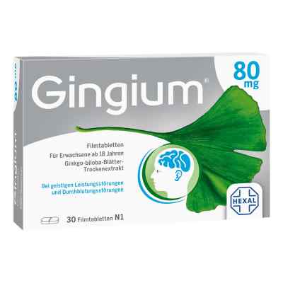 Gingium 80 mg tabletki powlekane
