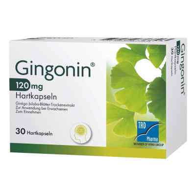 Gingonin 120 mg Hartkapseln 30 szt. od TAD Pharma GmbH PZN 12724855