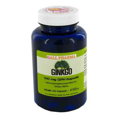Ginkgo 100 mg Gph kapsułki 120 szt. od GALL-PHARMA GmbH PZN 04156986