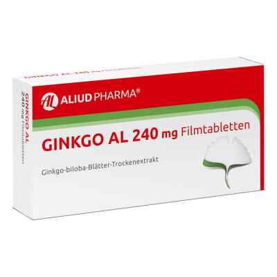 Ginkgo Al 240 mg Filmtabletten 30 szt. od ALIUD Pharma GmbH PZN 11287677