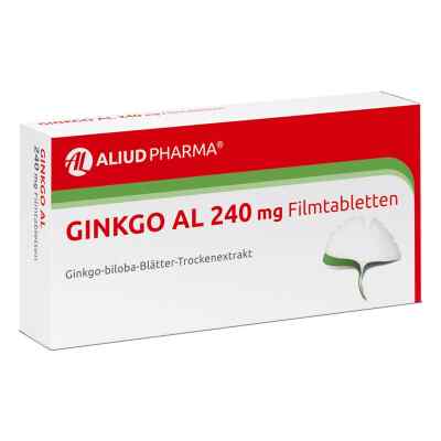 Ginkgo Al 240 mg tabletki powlekane 120 szt. od ALIUD Pharma GmbH PZN 11287708