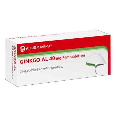 Ginkgo Al 40 mg Filmtabletten 60 szt. od ALIUD Pharma GmbH PZN 06565074