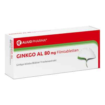 Ginkgo Al 80 mg Filmtabletten 60 szt. od ALIUD Pharma GmbH PZN 06565128