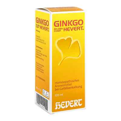 Ginkgo Biloba comp. Hevert krople 100 ml od Hevert-Arzneimittel GmbH & Co. K PZN 02767450