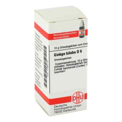 Ginkgo Biloba D 6 Globuli 10 g od DHU-Arzneimittel GmbH & Co. KG PZN 07168719