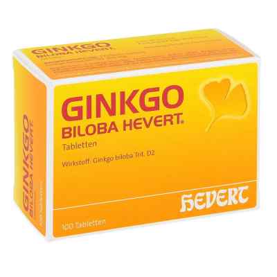 Ginkgo Biloba Hevert w tabletkach 100 szt. od Hevert Arzneimittel GmbH & Co. K PZN 03816162