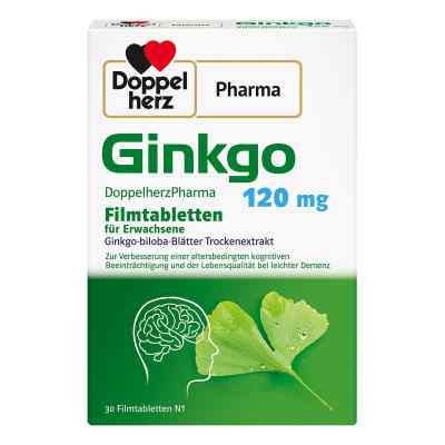 Ginkgo Doppelherzpharma 120 Mg Filmtabletten 30 szt. od Queisser Pharma GmbH & Co. KG PZN 18746094