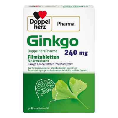 Ginkgo Doppelherzpharma 240 Mg Filmtabletten 30 szt. od Queisser Pharma GmbH & Co. KG PZN 18746119