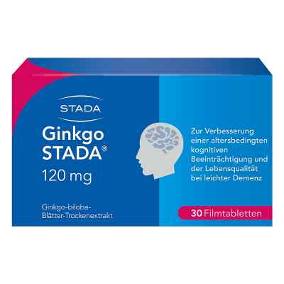 Ginkgo Stada 120 mg Filmtabletten 30 szt. od STADA Consumer Health Deutschlan PZN 11538889