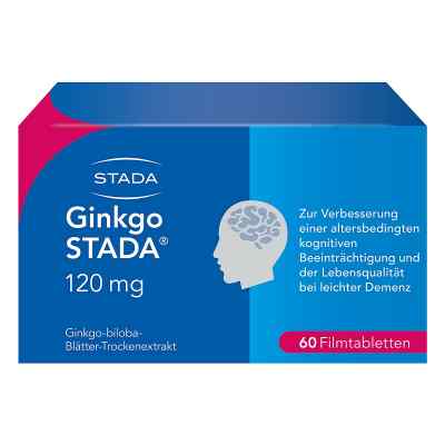 Ginkgo Stada 120 mg Filmtabletten 60 szt. od STADA Consumer Health Deutschlan PZN 11538895