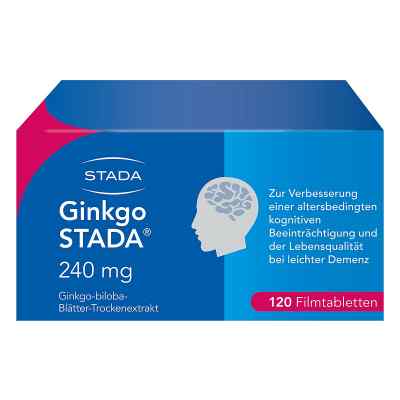 Ginkgo Stada 240 mg tabletki 120 szt. od STADA Consumer Health Deutschlan PZN 11538949