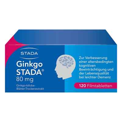 Ginkgo Stada 80 mg Filmtabletten 120 szt. od STADA Consumer Health Deutschlan PZN 11538872