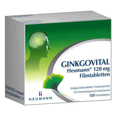 Ginkgovital Heumann 120 mg tabletki powlekane