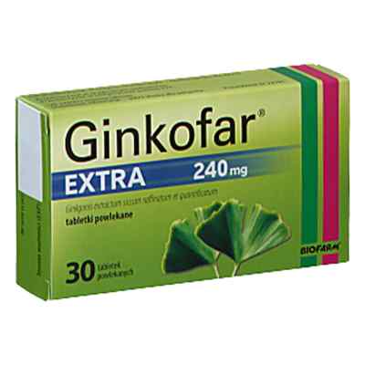 Ginkofar Extra tabletki powlekane