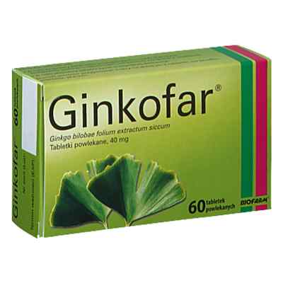 Ginkofar tabletki powlekane