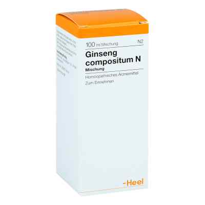 Ginseng Compositum N krople 100 ml od Biologische Heilmittel Heel GmbH PZN 00738898