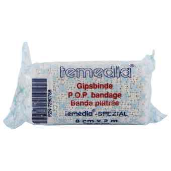 Gipsbinde Temedia spezial 2 m x 8 cm opaska gipsowa 1 szt. od Holthaus Medical GmbH & Co. KG PZN 07280758