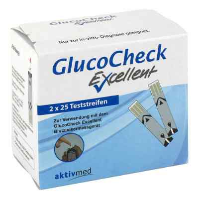 Gluco Check Excellent paski testowe 50 szt. od Aktivmed GmbH PZN 09121082