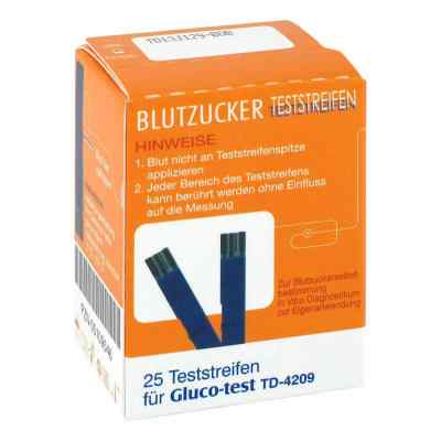 Gluco Test Blutzuckerteststreifen 25 szt. od Aristo Pharma GmbH PZN 05109546