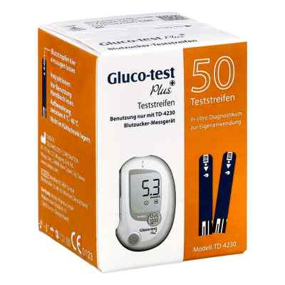 Gluco Test Plus paski testowe 50 szt. od Aristo Pharma GmbH PZN 07702165