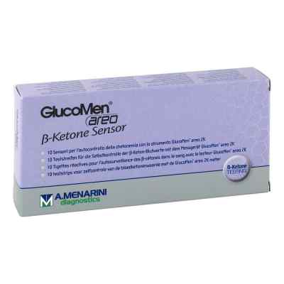 Glucomen areo 2k ss-Ketone Sensor Teststreifen 10 szt. od BERLIN-CHEMIE AG PZN 13710424