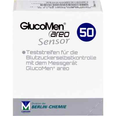 Glucomen areo Sensor Teststreifen 50 szt. od actiPart GmbH PZN 12469647