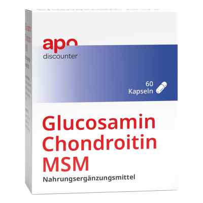 Glucosamin Chondroitin Msm Kapseln 60 szt. od apo.com Group GmbH PZN 18488108
