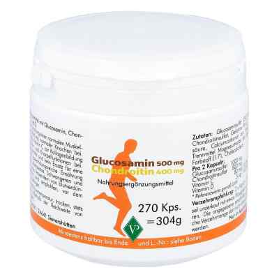 Glukozamina 500 mg + Chondroityna 400 mg kapsułki 270 szt. od Velag Pharma GmbH PZN 02076527
