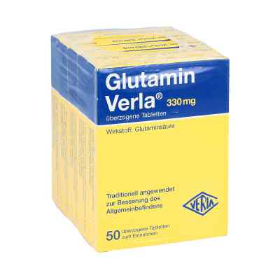 Glutamin Verla drażetki 250 szt. od Verla-Pharm Arzneimittel GmbH & PZN 00426006
