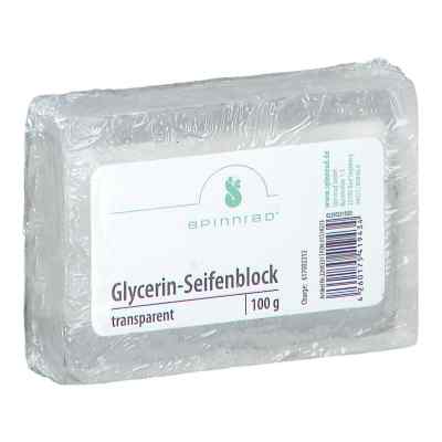 Glycerinseifenblock transparent 100 g od Spinnrad GmbH PZN 01338273