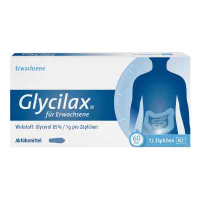 Glycilax Suppos. f. Erwachsene 12 szt. od Engelhard Arzneimittel GmbH & Co PZN 04942851