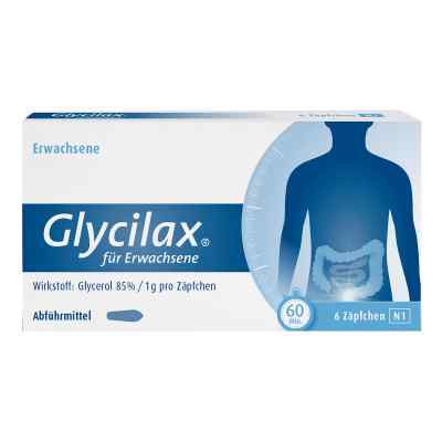 Glycilax Suppos. f. Erwachsene 6 szt. od Engelhard Arzneimittel GmbH & Co PZN 04942845