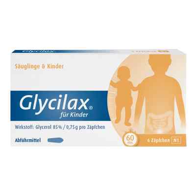 Glycilax Suppos. f. Kinder 6 szt. od Engelhard Arzneimittel GmbH & Co PZN 04942868