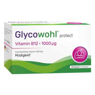 Glycowohl Vitamin B12 1000 Μg Hochdos.vegan Kapsel (n)  120 szt. od Heilpflanzenwohl GmbH PZN 18904771