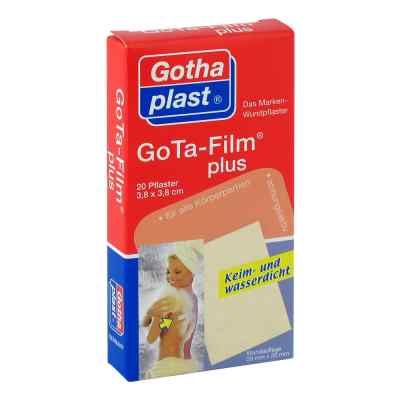 Gota Film plus 3,8x3,8cm Pflaster 20 szt. od Gothaplast GmbH PZN 06571927