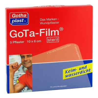 Gota Film steril 10x6cm Pflaster