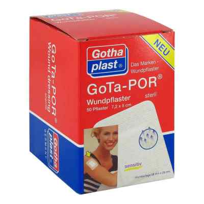 Gota-por plaster na rany 5x7,2 cm sterylny