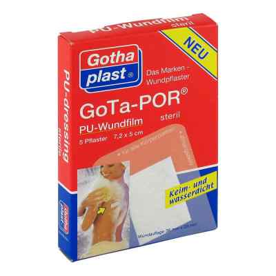 Gota-por Pu opatrunek na rany 7,2x5 cm sterylny plaster