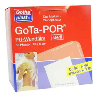 Gota Por Pu Wundfilm 10x6cm steril Verband