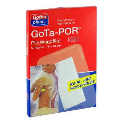Gota Por Pu Wundfilm 15x10cm steril Verband