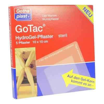 Gotac L Hydrogelpflaster 10x10cm steril 5 szt. od Gothaplast GmbH PZN 01990068