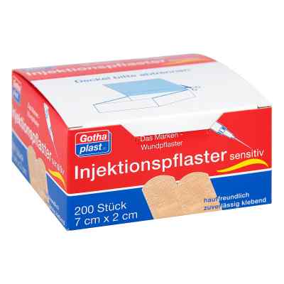 Gothaplast Injektionspfl.sensitiv 7x2cm 200 szt. od Gothaplast GmbH PZN 00820950