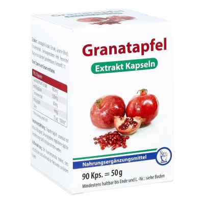 Granatapfel Extrakt Kapseln 90 szt. od Pharma Peter GmbH PZN 07281309