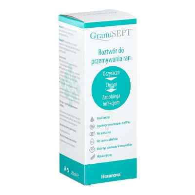 GranuSEPT Roztwór do przemywania ran 250 ml od CF PHARMA ITD PZN 08304319