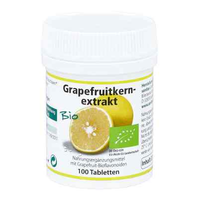 Grapefruit Kern Extrakt Bio tabletki 100 szt. od SANITAS GmbH & Co. KG PZN 05362334