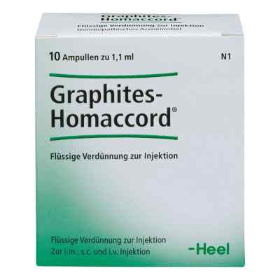 Graphites Homaccord ampułki 10 szt. od Biologische Heilmittel Heel GmbH PZN 00431680