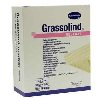 Grassolind Salbenkompressen 5x5cm steril