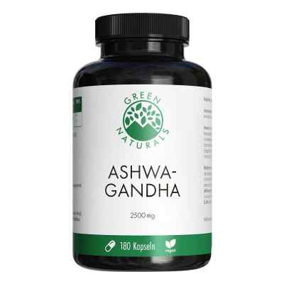 Green Naturals Ashwagandha 2500mg Hochdos.veg.kps. 180 szt. od Heilpflanzenwohl GmbH PZN 18905440